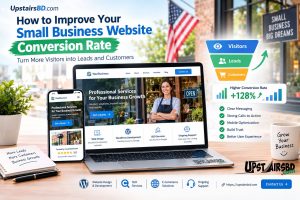Small business website conversion rate optimization for USA businesses